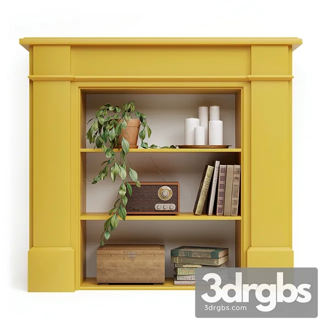 Fireplace Rack Palermo 2 3D Model Free