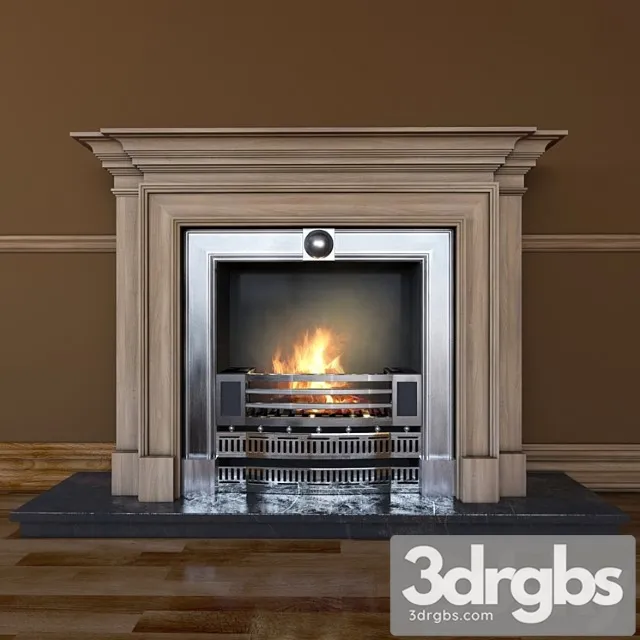 Fireplace Stovach Kensington 3D Model Free