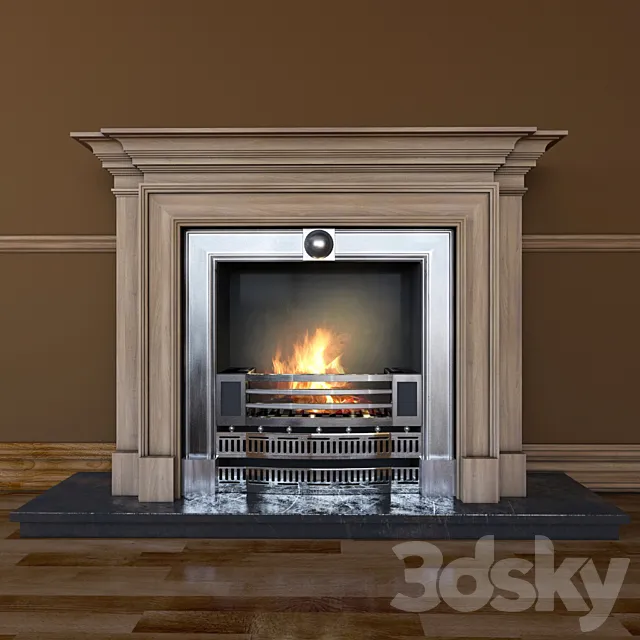 Fireplace Stovax - KENSINGTON 3DModel