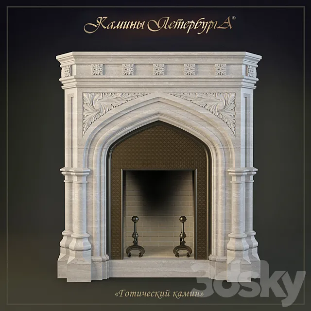 Fireplace workshop "Fireplaces of St. Petersburg" 3D Model