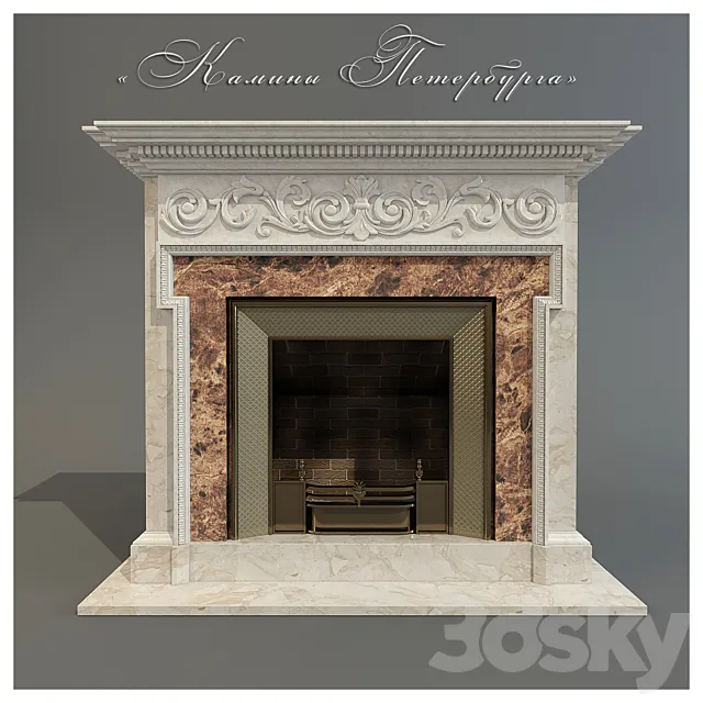 Fireplace workshop “Fireplaces Petersburg” 3DModel