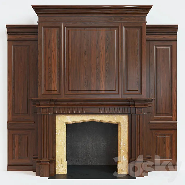 Fireplace_02 3D Model