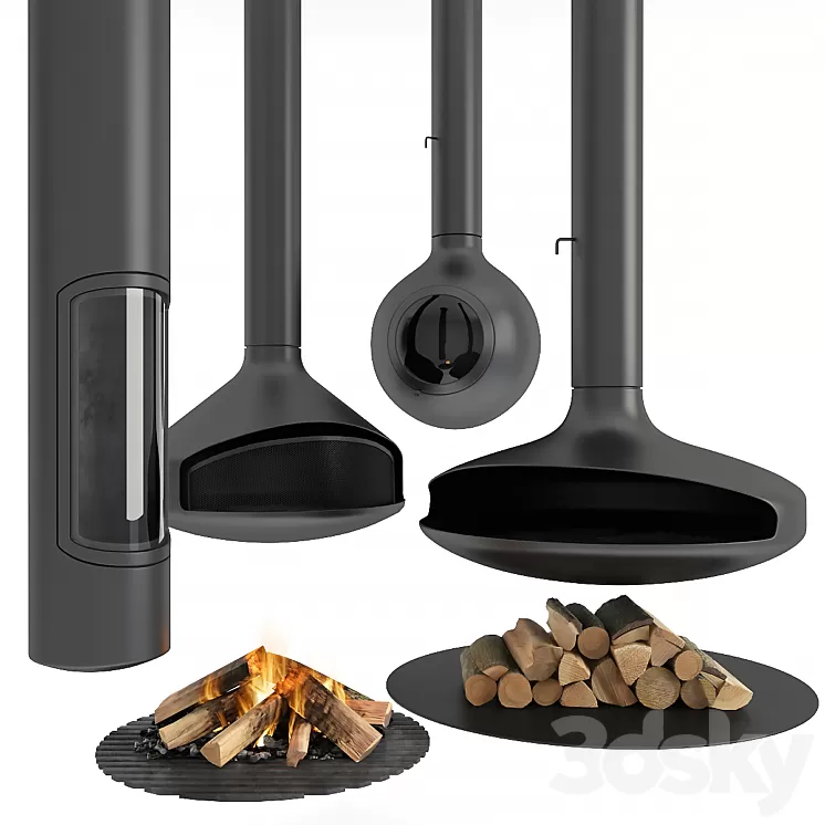 Fireplaces 3D Model