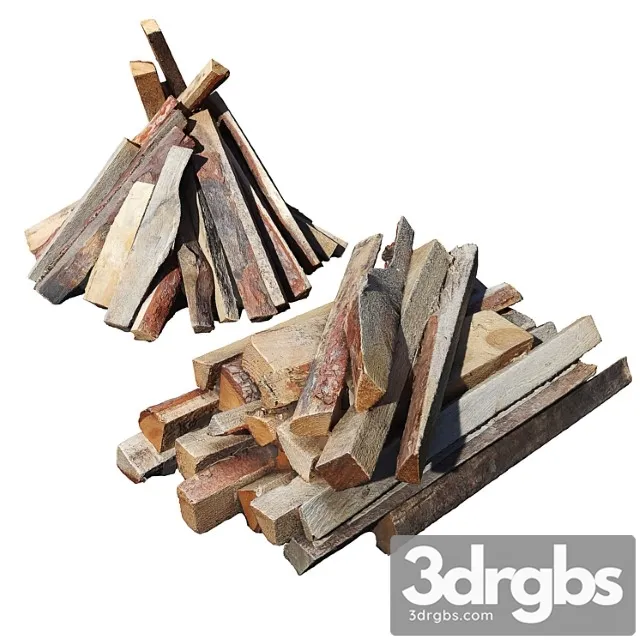Firewood 3D Model Free