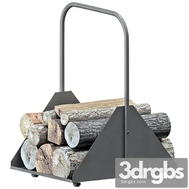 Firewood Stand 3D Model Free