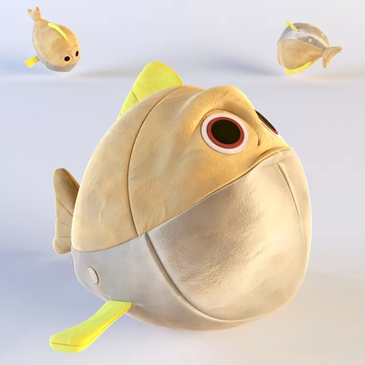 Fish toy 3D Model