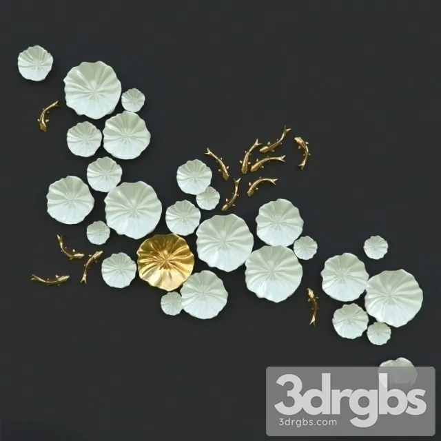 Fish Wall Decors 3D Model Free