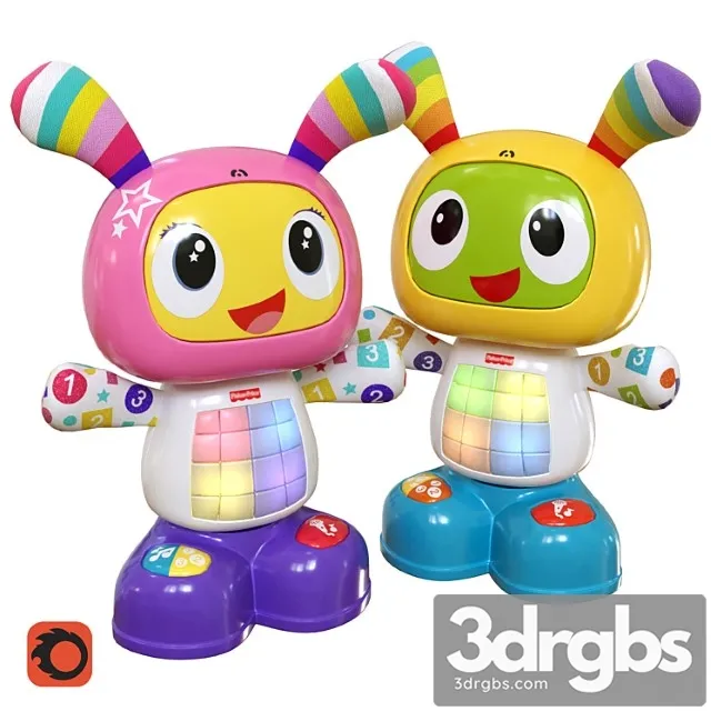 Fisher Price Bibo Bibel 3D Model Free