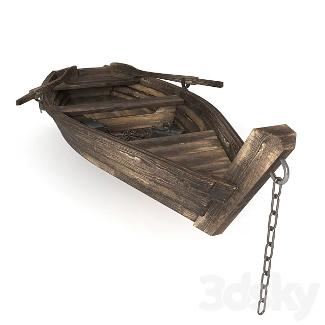 fishing boat 3D Model