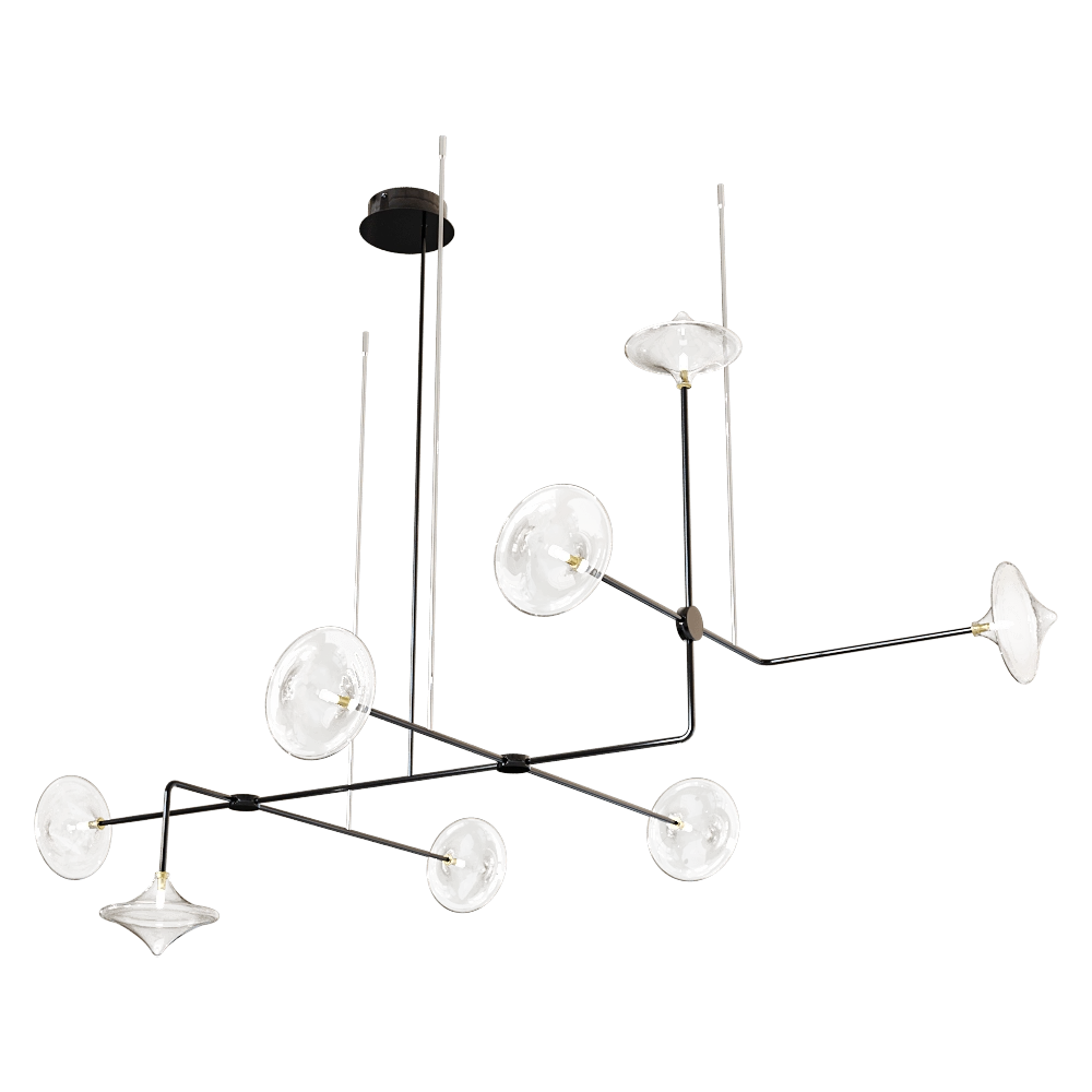 Fisionarte - Chandelier Essenza LM.1009/8 3D Model