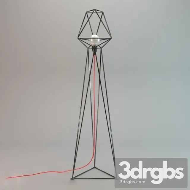 Fitments Floor Lamp 3D Model Free