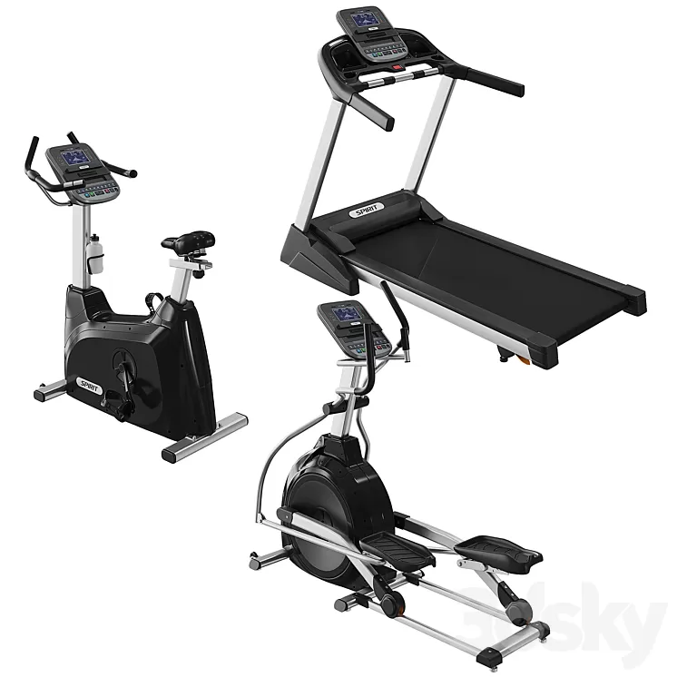 Fitness machine 3D Model