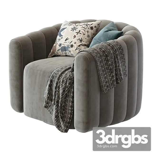 Fitz swivel chair 3D Model Free