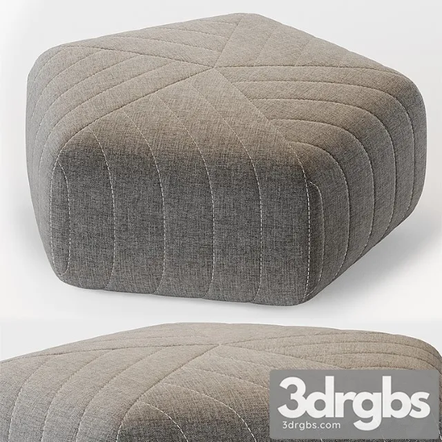 Five ottoman 2 3D Model Free