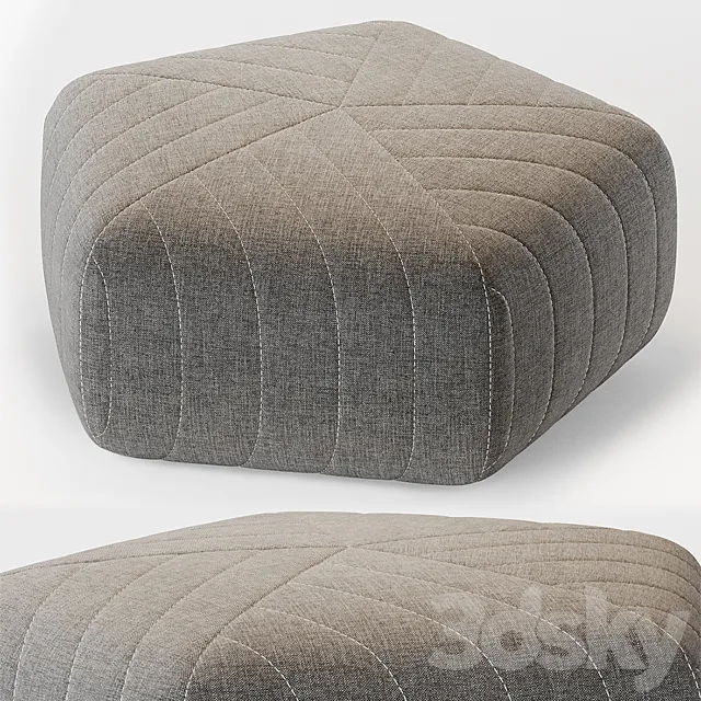 FIVE OTTOMAN 3D Model