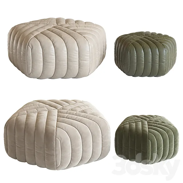 Five Ottoman 3DModel