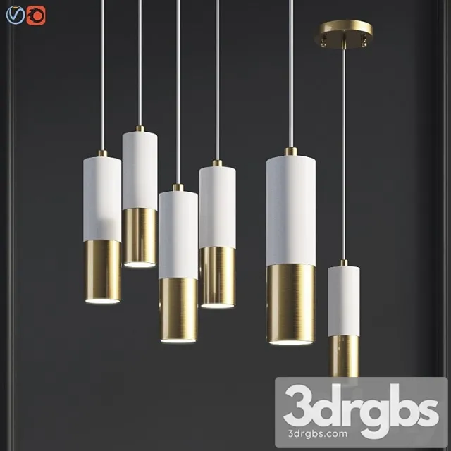 Fixture Favorit 1600 1p Ultra Pendenti White Favorite 3D Model Free