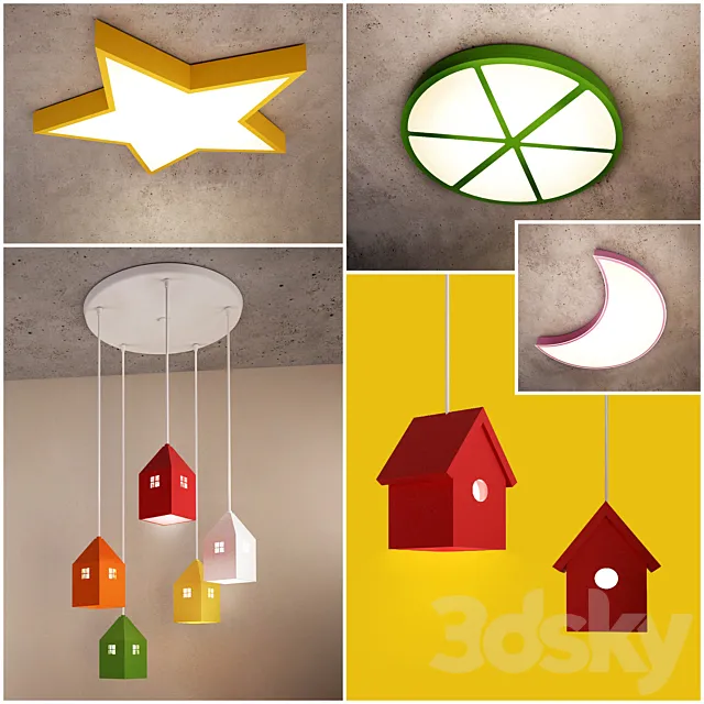 Fixtures. Collection ?5 3DModel