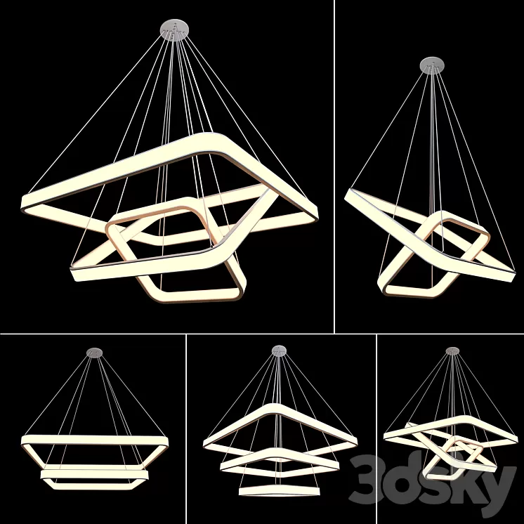 Fixtures. Collection number 7 3D Model