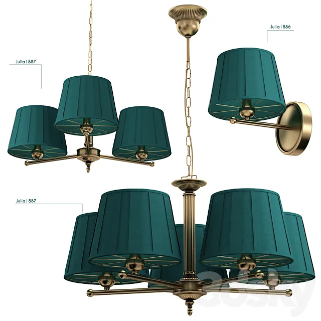 Fixtures TK Lighting Julia 3DModel