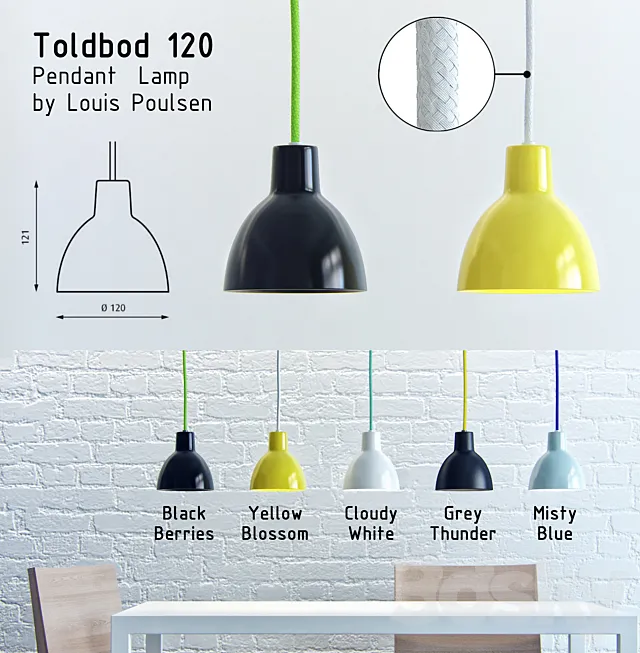 Fixtures Toldbod 120 3D Model