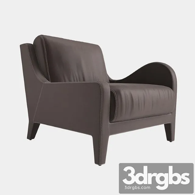 Flai Armchair Nouvelle Vague Art 11518 Dx 3D Model Free