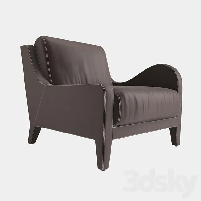 Flai armchair NOUVELLE VAGUE art 11518 DX 3D Model