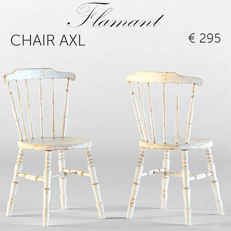 Flamant / CHAIR AXL 3D Model