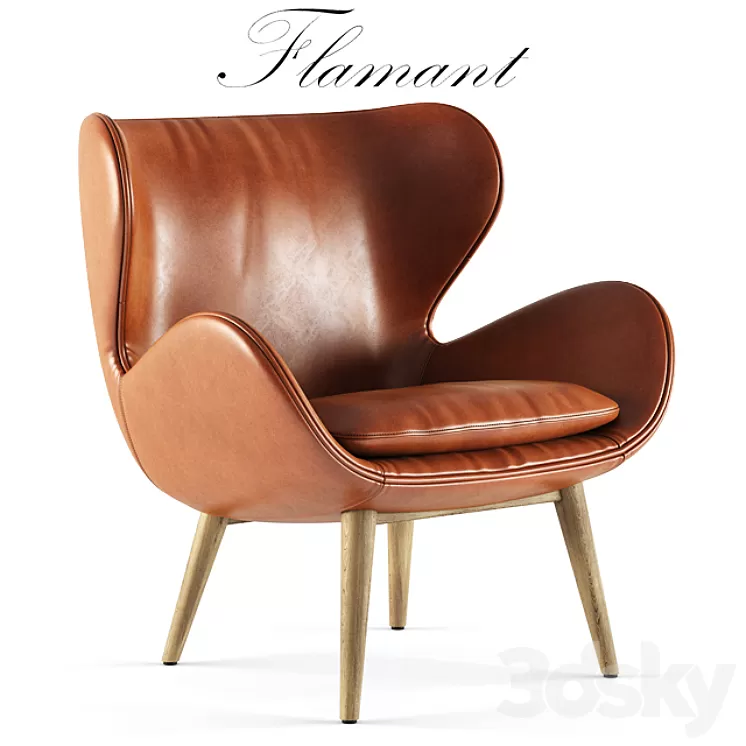 Flamant / CHAIR IGO 3D Model