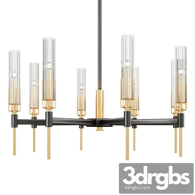 Flambeau chandelier 3D Model Free