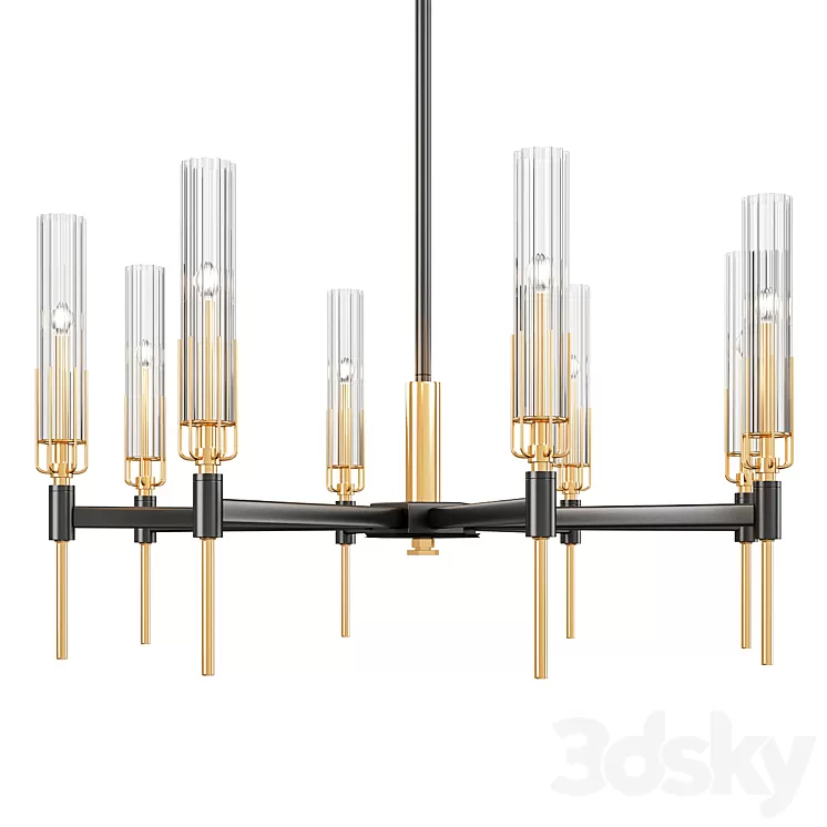 Flambeau chandelier 3D Model