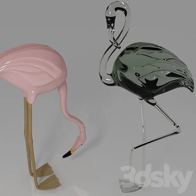 Flamingo 3D Model