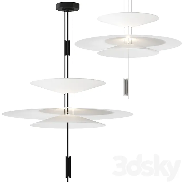 Flamingo by Vibia Pendant Lamp 3DModel