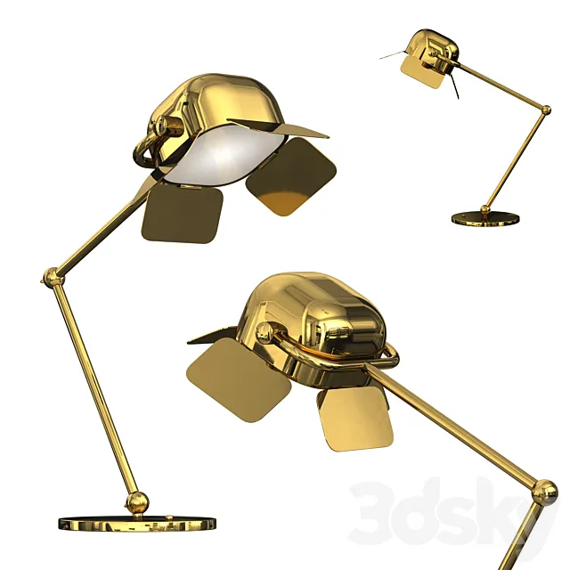 Flamingo Table Lamp 3D Model