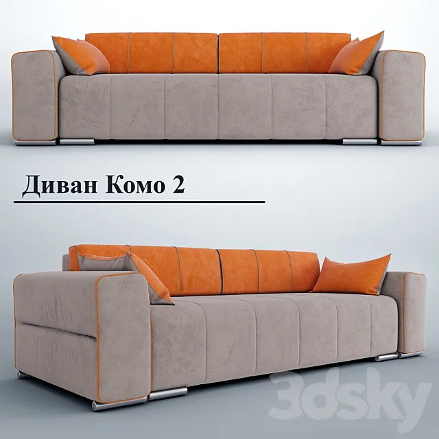 Flat Como 2 3D Model
