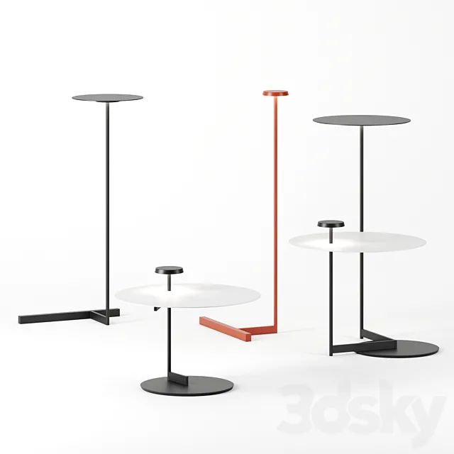Flat floor lamps by Vibia Free Download