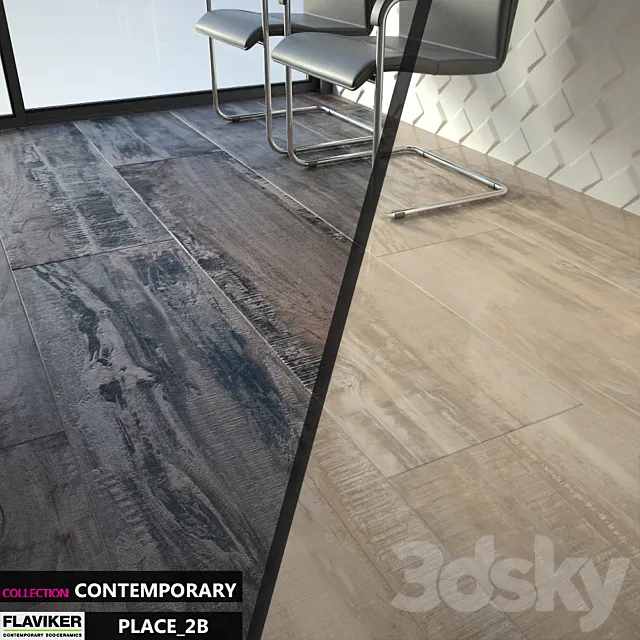 FLAVIKER PLACE 2B Set 03 3D Model