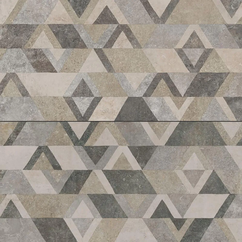 Flaviker - Porcelain slabs Decor Mix 3D Model