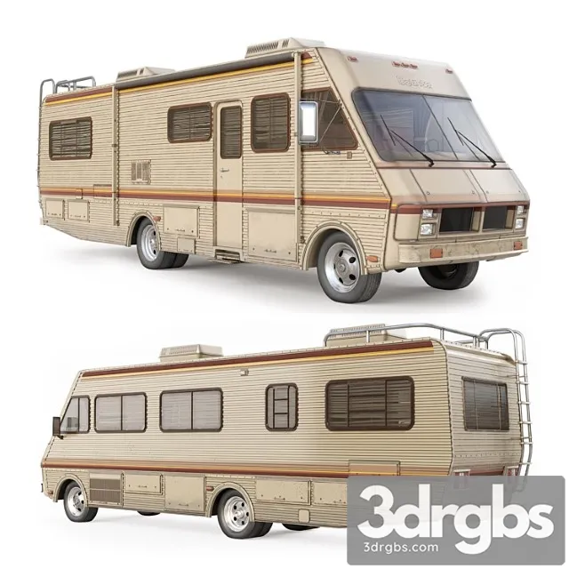 Fleetwood bounder 1986 3D Model Free