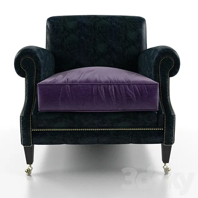Fleming & Howland George Berkley armchair 3D Model