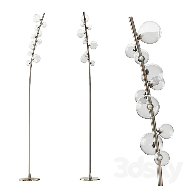 FLEUR DE COTON FLOOR LAM 3DModel