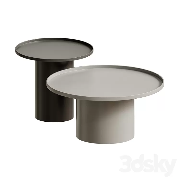 Flexa coffee and magazine table 3D Model Free