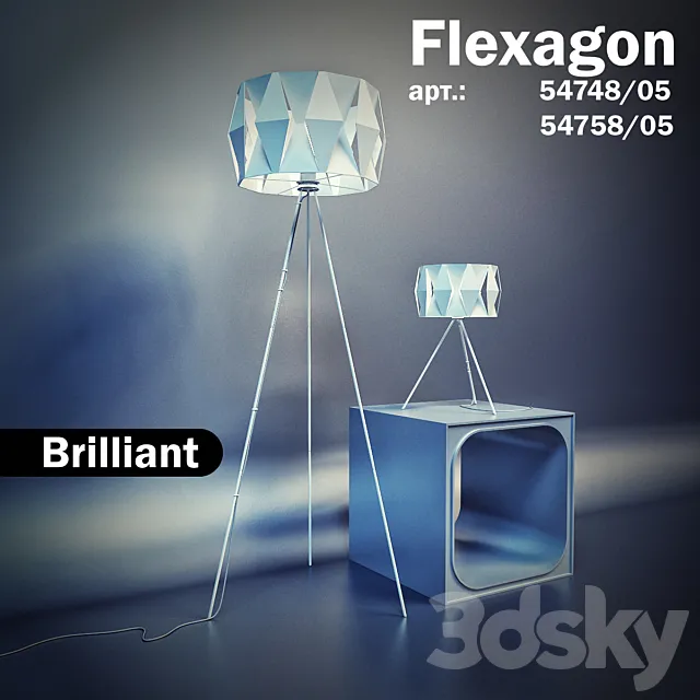 FLEXAGON ART.: 54758_05 54748_05 3D Model