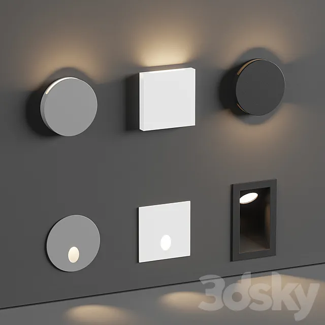Flexalighting steplight 3DModel