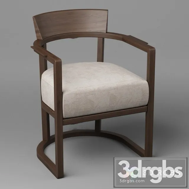 Flexforb Barcetta Armchair 3D Model Free
