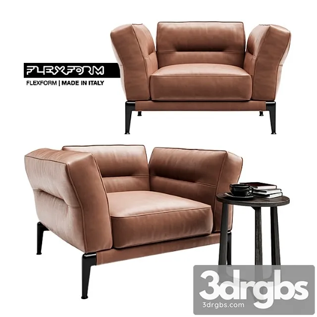 Flexform adda 3D Model Free