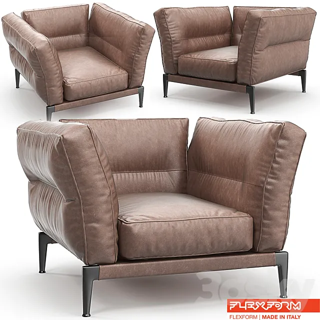 Flexform Adda armchair Free Download