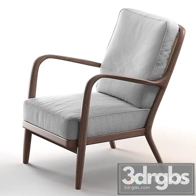 Flexform Agave Armchair 3D Model Free