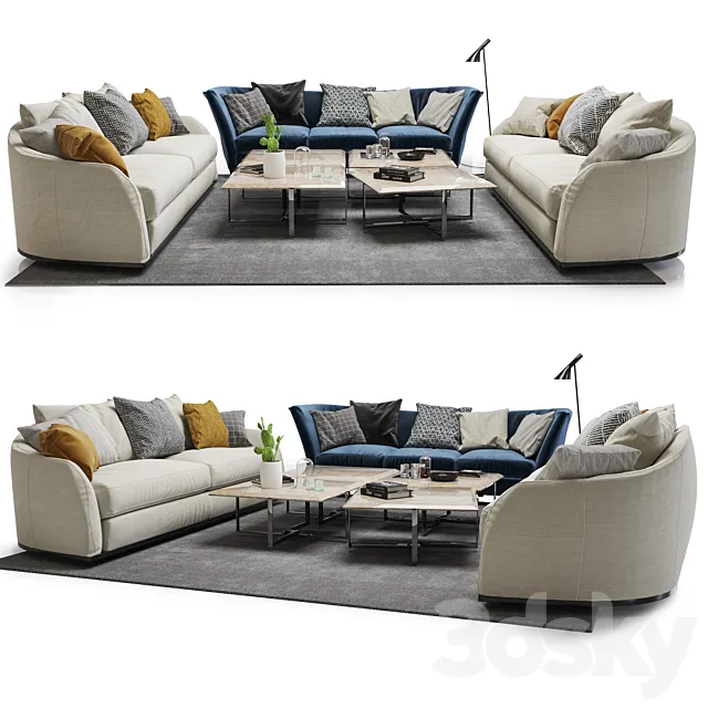 Flexform alfred 3DModel