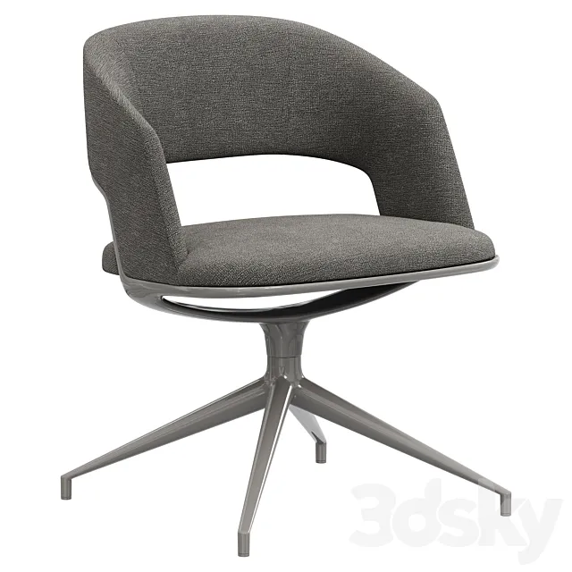 Flexform Alma chair 3D Model